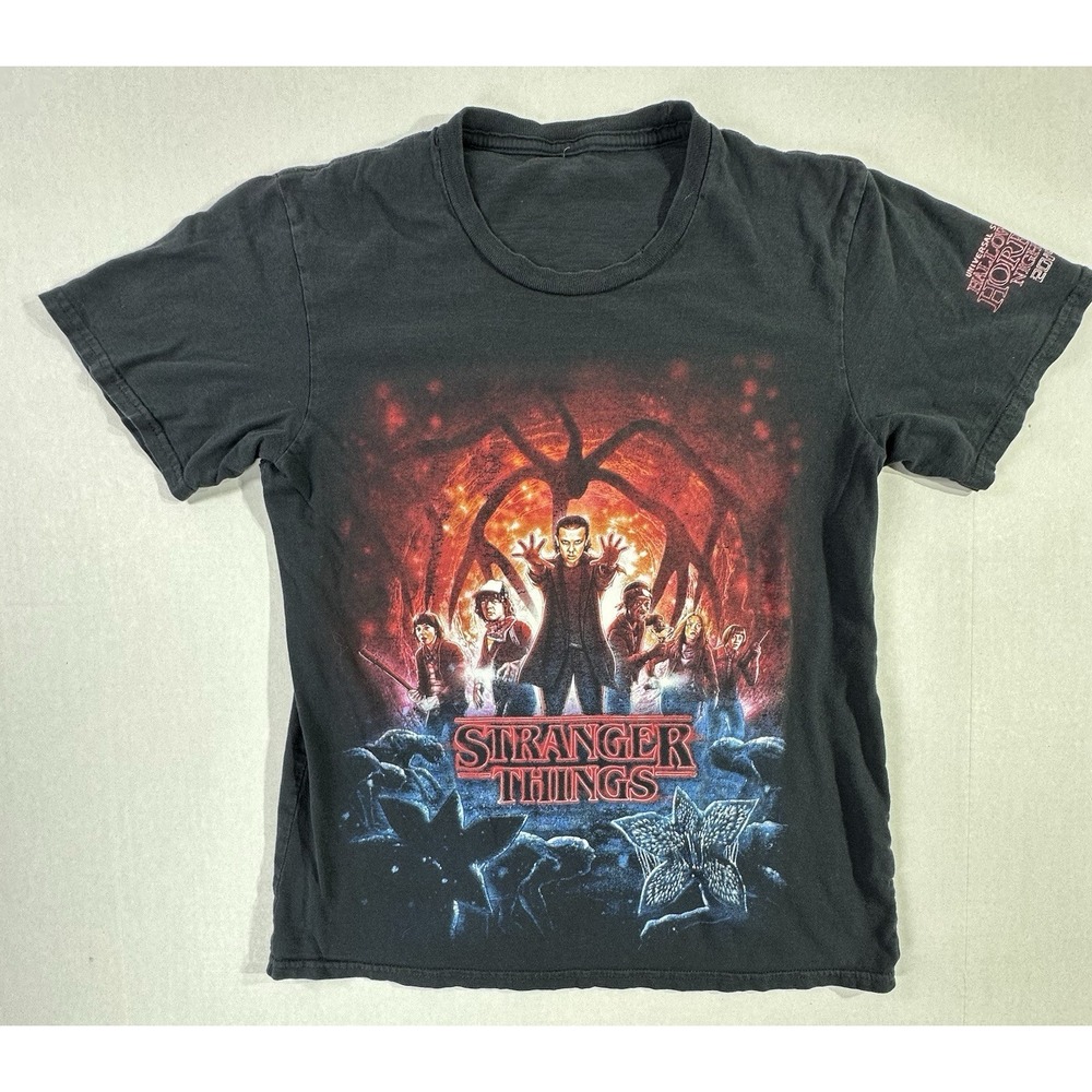 Halloween Horror Nights 2019 Stranger Things T Shirt Graphic  Universal Sz Small